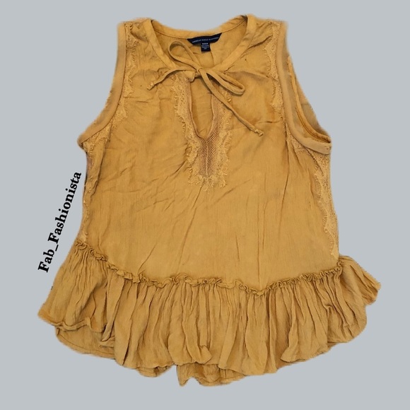 American Eagle babydoll top size medium - Picture 1 of 17